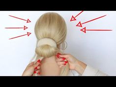 Hairstyle Updo Tutorial, Diy Wedding Bun Hairstyles, Chic Updo Tutorial, Hair Bun Updo Wedding, How To Do Your Own Updo Easy Hairstyles, Updo Bun Wedding Hair, Easy Up Dos You Can Do Yourself, Up Hair Dos For Prom, Low Chiffon Bun Hair Tutorials