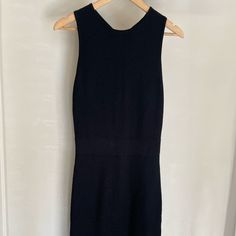 New With Tags! Never Been Worn! Perfect Sophisticated, Ribbed Sheath Midi Dresses A Go-To For Just About Anything. Style It With Sneakers For A Look That's Both Sporty And Refined, Or Dress It Up For A More Luxury Look. Perfect Condition - New With Tags. 100% Viscose. Gorgeous Exposed Zipper Brings In A Metallic Moment To Complement Jewelry. Small Slit At Bottom Back Hem, To Facilitate Walking. Hand Wash Cold. Brown Polka Dot Dress, Blue Flower Dress, Handkerchief Hem Dress, Blue Long Sleeve Dress, Brown Polka Dots, Girls Stripes, Midi Sheath Dress, Striped Midi Dress, Pleated Midi Dress