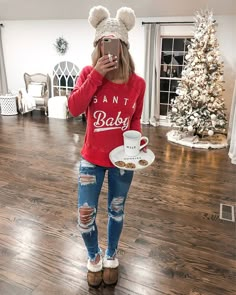 Winter Christmas Outfits, Cooking Instagram, Casual Thanksgiving Outfits, Winter Mode Outfits, Thanksgiving 2020, Winter Outfits Cold, Recipes Dessert, Christmas Outfits