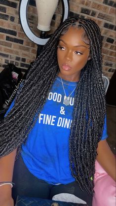 Foc Locs Hairstyles, Rasta Locs Black Women, Focs Locs Braids Long, Crochet Hair Styles Faux Locs Braids, Big Locs Hairstyles For Women, Crotchet Locs Black Women, Faux Locs Hairstyles For Women Long, Locks Braids Faux Locs, Fake Locs Hairstyles For Women