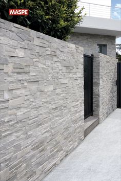 Outdoor Front Exterior Wall Tiles Designs Decoration | Wall Decoration Ideas | Home Decor Ideas Wall Tiles Design Exterior, Stone Wall Exterior House, Exterior Wall Tiles House, Stone Wall Exterior, Outdoor Tiles Wall, Stone Cladding Interior, Front Wall Tiles, Exterior Door Styles, Wall Cladding Tiles