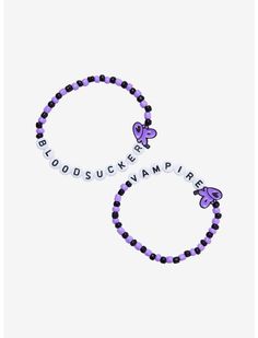 Olivia Rodrigo Logo Vampire Best Friend Beaded Bracelet Set | Hot Topic Olivia Rodrigo Bracelet Ideas Guts, Guts Tour Bracelets, Best Friend Beaded Bracelets, Pictures Of Olivia Rodrigo, Guts Bracelet, Olivia Rodrigo Bracelet Ideas, Clay Bead Brackets, Bead Brackets, Vampire Song