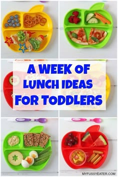 lunch ideas for toddlers that are easy to make