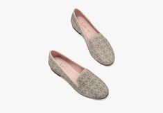 Lounge in style with these chic loafers—they're made from our signature Spade Flower coated canvas. | Kate Spade Spade Flower Lounge Loafers, Neutral - 5.5 Luxury Spring Loafers With Removable Insole, Luxury Formal Flats For Spring, Designer Spring Slip-on Loafers, Designer Slip-on Loafers For Spring, Luxury Flat Loafers For Spring, Luxury Flats For Spring, Luxury Spring Flats, Luxury Spring Loafers With Round Toe, Luxury Round Toe Loafers For Spring