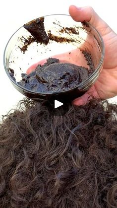 3.4M views · 25K reactions | This will renew your hair. Say goodbye to dry, frizzy and brittle hair!! 😱😍 | This will renew your hair. Say goodbye to dry, frizzy and brittle hair!! 😱😍 | By 3 minutes or less | Put coffee in your hair so it
never falls out again. Say goodbye to white, dehydrated,
dry, dull and greasy hair. Traditional coffee is
responsible for these benefits. So, grab a container and put
two tablespoons of coffee in it. We're going to add two
tablespoons of sugar and stir it well. Coffee is rich in
caffeine and it is this substance that will stimulate
hair growth, strengthen the strands and fight hair aging. On the other hand, sugar is a
strong hair exfoliant. It can promote shinier, softer and
more aligned strands with less frizz. Now, let's add a
tablespoon of coconut o Coffee Hair, Greasy Hair, Hair Growing Tips, Hair Growing, Homemade Products, Growing Tips, Greasy Hair Hairstyles