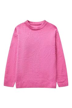 Goodnight Macaroon 'Wynne' Crew Neck Long Sleeve Knitted Sweater (7 Colors) Long Sleeves Crew Neck Pullover Knitted Measurements S - Bust 118cm, Length 68cm M - Bust 122cm, Length 69cm L - Bust 128cm, Length 71cm XL - Bust 136cm, Length 73cm If you are unsure or need assistance selecting the proper size or color, please contact our Customer Services team and they'll be more than happy to help. Oversized Pink Knitted Sweater, Pink Chunky Knit Sweater With Crew Neck, Pink Long Sleeve Chunky Knit Top, Pink Chunky Knit Crew Neck Sweater, Pink Chunky Knit Long Sleeve Top, Pink Fine Knit Winter Cardigan, Cozy Fit Pink Knit Sweater, Pink Crew Neck Knit Top For Winter, Pink Crew Neck Cardigan With Textured Knit