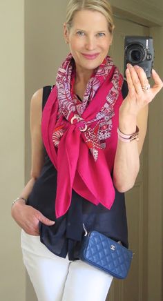 Cowboy Knot, Hermès Scarf, Advanced Fashion, Wearing Scarves, Bird Scarf, Dior Addict Lip Glow, Dior Addict Lip