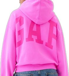 Arch Logo, Gender Equality, Support People, Vintage Soft, Dyeing Process, Cropped Hoodie, Gap, Arch, Cotton Blend