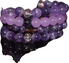 Lavender 8mm Beads Jewelry For Healing, Lavender Spiritual Jewelry With Beads, Lavender Spiritual Jewelry With 8mm Beads, Spiritual Lavender Jewelry With 8mm Beads, Purple Stackable Jewelry With Round Beads, Spiritual Stretch Bracelet With 8mm Beads, Spiritual Amethyst Stretch Bracelet With Round Beads, Hand-strung Lavender Spiritual Jewelry, Amethyst Beaded Stretch Bracelet