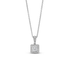 Elegant and timeless, a princess cut diamond halo pendant showcases extra sparkle for any occasion. Diamonds Direct, Princess Cut Diamond, Halo Pendant, Princess Diamond, Princess Cut Diamonds, Diamond Halo, A Princess, Princess Cut, Halo Diamond