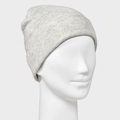 Beanie hat from Wild Fable™ in a solid color. Made from knit polyester with 50% recycled fabric for cozy wear. Allover ribbed design adds a chic touch of texture. If you're not satisfied with any Target Owned Brand item, return it within one year with a receipt for an exchange or a refund. Wild Fable™: A look for every story. Solid Color Knit Beanie, Solid Knitted Hat For Everyday Use, Knitted Solid Color Hat For Everyday, Knitted Hats For Everyday Use, Casual Solid Color Soft Knit Beanie, Everyday Solid Knitted Hat, Everyday Solid Ribbed Hat, Solid Knit Beanie Hat, Casual Soft Solid Color Beanie