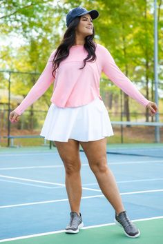 Get out and get active in this comfy cutie! Constructed with a soft and stretchy fabric, this skirt offers all-day comfort and can move with you from your workout to running errands! The classic white design never goes out of style and looks great in any season! 95% Polyester, 5% Spandex White Tennis Dress With Built-in Shorts For Workout, White Tennis Activewear With Built-in Shorts, White Athleisure Tennis Dress With Built-in Shorts, White 4-way Stretch Skirt With Built-in Shorts, White Sports Skirt For Spring, Spring Sports White Skirt, Spring Sports Tennis Dress With Lined Skirt, White Stretch Skort With Lined Skirt, White Stretch Lined Skort