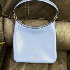 Has Tags And Never Used Fresh Blue Shoulder Bag. Zipper Closure. Crossbody Strap. Outlet Bag. Designer Blue Square Bags, Elegant Light Blue Shoulder Bag With Gold-tone Hardware, Light Blue Evening Shoulder Bag, Luxury Kate Spade Light Blue Bag, Luxury Light Blue Kate Spade Bag, Formal Light Blue Kate Spade Bag, Kate Spade Light Blue Bag For Shopping, Light Blue Kate Spade Bag For Shopping, Chic Light Blue Kate Spade Bag