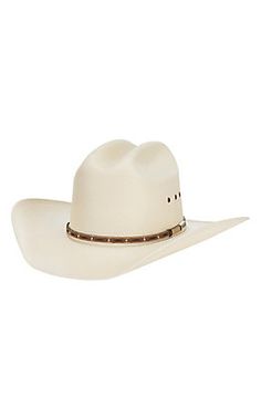 Resistol 10X George Strait Hazer Straw Cowboy Hat | Cavender's Cowboy Life, Minimalist Icons, Straw Cowboy Hat, George Strait, Beautiful Hats, Country Outfits, Cowboy Hat, Straw Hat, Leather Band