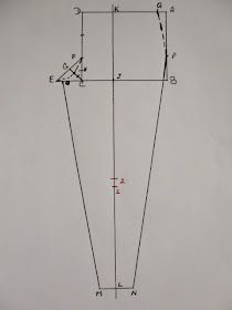 an image of a drawing with lines and numbers on it's side, in front of a white wall