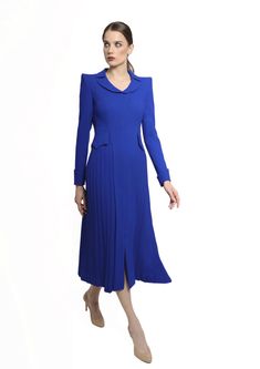 Bellflower Queen Diana, Royal Outfit, Military Blazer, Cornflower Blue, Style Mistakes, Blue Wool