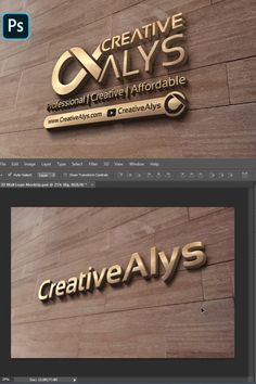 3D LOGO MOCKUP for FREE How To Mock Up Photoshop, 3 D Logo Design, Logo Psd Free Photoshop, Psd Free Photoshop Design, Psd Free Photoshop Templates, 3d Logo Design Ideas, Logo Design In Photoshop