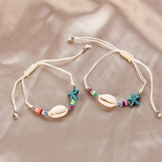 Material: Shell, Polymer Clay, Acrylic Color: B2710--A Fashion Element: Shell Style: Europe and America Clay Shell, Diy Necklace Making, Acrylic Bracelet, Preppy Jewelry, Fashion Beads, Ocean Jewelry, Jewelry Making Tools, Shell Bracelet, Beaded Bracelets Diy