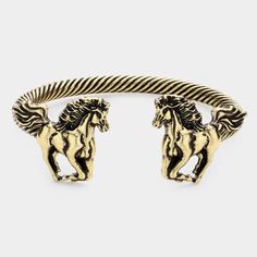 Size : 1.1" H Cuff Jewelry Vendor, Wholesale Jewelry Supplies, Running Horse, Metal Cuff Bracelet, Twisted Metal, Go Pink, Wholesale Accessories, Running Horses, Head Chain