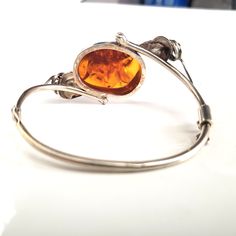 antique design silver cuff bracelet with natural amber Baltic Amber Jewelry, Antique Bracelets, Amber Bracelet, Box Clasp, Amber Jewelry, Amber Color, Baltic Amber, Silver Frame, Handmade Sterling Silver