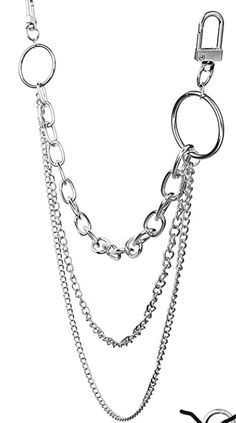 fashion stainless steel belt chain 3 layer silver Stainless Steel Double Chain Link Jewelry, Silver Metal Waist Chain With Chain Strap, Trendy Silver Chain Link Waist Chain, Metal Silver Chain Link Waist Chain, Metal Chain Belt With Silver Chain Link, Silver Metal Chain Link Waist Chain, Silver Double Chain Metal Belt, Silver Adjustable Chain Link Waist Chain, Silver Metal Double Chain Belt