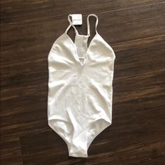 White Free People Adjustable Body Suit Body Suit, White Tops, Free People Tops, Free People, Color White, Womens Tops, Tank Tops, Women's Top, Women Shopping