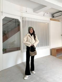 Japan Outfit Winter, Korean Winter Outfits, Korean Girl Fashion, Aesthetic Outfit, Inspired Outfits, 가을 패션, Korean Street Fashion