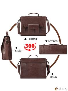 Bird in Bag - Vintage Leather Laptop Satchel with Waterproof Protection Waterproof Casual Business Bags, Casual Waterproof Business Bags, Casual Business Waterproof Bags, Classic Brown Satchel For Outdoor, Brown Waterproof Everyday Bags, Everyday Waterproof Brown Bag, Classic Waterproof Leather Bag, Waterproof Leather Shoulder Bag For Daily Use, Classic Leather Waterproof Bag