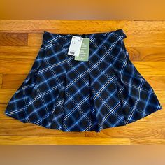 H&M Plaid Skirt, Never Worn H&m Skirt, H&m Fitted Flared Skirt, Casual Pleated Mini Skirt By H&m, Casual H&m Skort In Short Length, H&m Casual Short Skirt, H&m Casual Pleated Mini Skirt, H&m Casual Short Skort, H&m Casual Mini Skirt, Casual H&m Skirted Skort