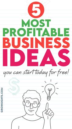 5 Most Profitable Online Business Ideas You Can Start Today for Free! Online Businesses To Start, Grants To Start A Business, Profitable Business Ideas, Business Growth Quotes, Best Business Quotes, Entrepreneur Books, Business Ideas For Beginners, Business Woman Quotes, Start A Business From Home