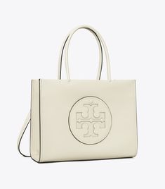 Small Ella Bio Tote: Women's Designer Tote Bags | Tory Burch Ella Tote, Designer Tote Bags, Womens Designer Handbags, Designer Totes, Signature Design, Tote Bag Design, Patch Logo, Designer Handbags, Designing Women