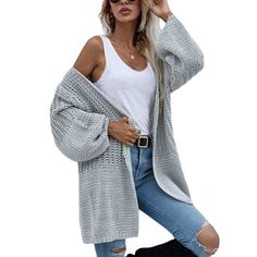 Product Description: Cozy And Cool, This Open-Front Cardigan Is A Must-Have Layering Piece Designed With Long Sleeves And An Open-Knit Fabric. Knit 100% Acrylic Machine Wash Imported Size L Us/6 Bnwt Boutique Item Makes A Great Gift! Bust: 37-38.5" Waist: 29" Hip: 39.5" Length: 31" Msrp $60 Open To Reasonable Offers Fast Shipping Bundle & Save *Crossposted Smoke Free Home Causal, Comfy, Cozy, Winter, Fall, Autumn, Gray, Wide Sleeve Open Front Oversized Contemporary Minimalist Business Professional Workplace Wear Blazer Blouse Holiday Party Tiktok Classic Classy Trendy Business Casual Contemporary Minimalist #Gift Gray Chunky Knit Outerwear For Spring, Oversized Gray Cardigan For Cold Weather, Trendy Oversized Open Knit Sweater Coat, Trendy Gray Cardigan For Cold Weather, Trendy Gray Chunky Knit Cardigan, Trendy Oversized Open Knit Cardigan, Cozy Open Knit Sweater Coat, Gray Soft Knit Sweater Coat, Oversized Gray Knit Cardigan