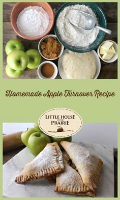 homemade apple turnoverer recipe for little house prairie