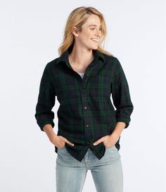 Plaid Flannel Shirt, Black Watch, Ll Bean, Plaid Flannel, L L Bean, Flannel Shirt, Scotch, Plaid Shirt, Blue Green