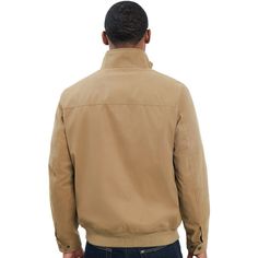 He'll love the classic style of this Sherpa-Lined Microfiber Bomber Jacket from TOWER by London Fog. He'll love the classic style of this Sherpa-Lined Microfiber Bomber Jacket from TOWER by London Fog. FEATURES Midweight insulation Water resistant Long sleeves Faux fur lining Ribbed hem 2 pocketsFABRIC & CARE Polyester, nylon Polyester lining Polyester fill Machine wash - Delicate Imported Size: XXL. Color: Dark Brown. Gender: male. Age Group: adult. Classic Fitted Outerwear For Outdoor, Classic Khaki Cotton Outerwear, Classic Outerwear For Outdoor, Classic Fitted Khaki Outerwear, Classic Outerwear With Stand Collar And Pockets, Classic Spring Outerwear For Outdoor, Classic Brown Cotton Outerwear, Classic Fall Sport Coat With Stand Collar, Classic Spring Outdoor Outerwear