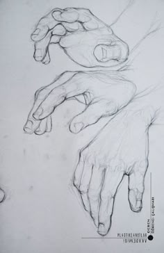 two hands reaching towards each other with their fingers extended