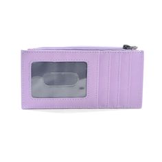 Lavender Slim Card Wallet – Sipsey Wilder Trendy Rfid Blocking Card Holder For Daily Use, Trendy Card Holder With Interior Slots For Daily Use, Trendy Card Holder With Interior Slots, Trendy Wallet With Card Slots For Everyday Use, Trendy Everyday Card Holder With Interior Slots, Modern Rectangular Wallet With Card Slots, Trendy Bifold Travel Card Holder, Trendy Wallets With Card Slots, Trendy Card Holder With Card Slots For Daily Use