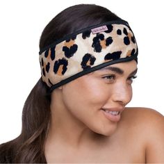 Used Once. Leopard Print. Will Send With A Free Whote Makeup Application/Facewash Headband With Cute Bow On Top - Never Used. Microfiber Makeup Headband For Washing Face | Facial Hair Band | Face Wash Headbands For Women Makeup Easy To Use Headband For Makeup, Face Washing And Mask Applications. One Size Fits All Face Washing Headband / Hair Band Is Adjustable For Most Head Sizes. Keeps Hair Out Of Your Face Perfectly Makeup Headband, Face Washing, Spa Headband, Hair Dry, Top Skin Care Products, Headband For Women, Hair Brands, Facial Roller, Daily Skin Care Routine