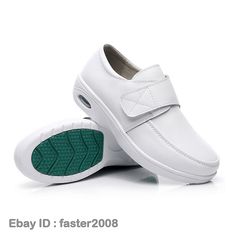 Womens Nurse Shoes Hospital Outwear Shoes     Color:White Material: Synthetic Size: 35-41 Condition: New with top quality Payment： We only accept PayPal , safe and fast of both of us! Shipping: Items will shipped out within 1 business days upon payment received.  Economy Int'l Shipping (Free) Standard Int'l Shipping (6.99~19.99) US/AU 10-15 Working days 7-15 Working days UK 10-20 Working days 7-15 Working days Other countries 10-25 Working days 10-20 Working days  Above time is estimated shippin White Slip-resistant Walking Shoes With Round Toe, White Slip-resistant Round Toe Walking Shoes, Shoes Hospital, Workwear Shoes, Hospital Shoes, Nurse Shoes, Women Nurse, Casual Workwear, Nursing Shoes