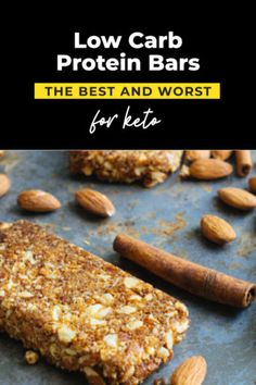 Low Carb Bars, Low Carb Protein Bars, Golo Diet, Keto Granola, Low Calorie Breakfast, Low Carb Protein, Nature Valley, Breakfast Bars