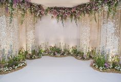 Flowers Room Decoration Backdrop for Photo Studio LV-788 Drátěná Socha, Wedding Photo Background, Cradle Ceremony, Wedding Ceremony Ideas, Flower Wall Wedding, Flower Curtain, Wedding Backdrop Design, Wedding Ceremony Backdrop, Floral Backdrop