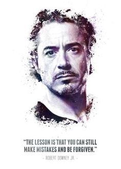 a movie poster with the caption'the lesson is that you can still make mistakes and be forgotten '