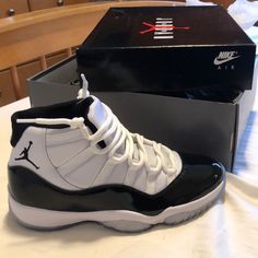 Air Jordan 11 High Top Concord Brand New Never Worn Original Box With Receipt Men’s Size 9.5 $350 Jordan 11 High Top, Shoes Air, Air Jordan 11, Jordans For Men, Jordan 11, Jordan Shoes, Mens Shoes Sneakers, High Top, Air Jordan