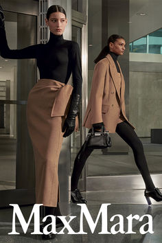 In the Max Mara Fall-Winter 2024 collection classic silhouettes meet contemporary design.  Discover the new collection. Sleek Wardrobe, Power Dressing, Fall Winter 2024, Winter 2024, 2024 Collection, Max Mara, E Design, Beautiful Outfits, Autumn Winter Fashion