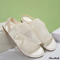 Olivia Mark - Casual Breathable Flat Mesh Sandals for Summer Mens Beach Shoes, Flat Shoes For Women, Mens Tops Fashion, Oxford Boots, Men Beach, Casual Watches, Beach Shoes, Ladies Tops Fashion, Brunei