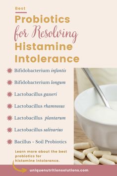 Are You Taking the Wrong Probiotics for Resolving Histamine Intolerance?