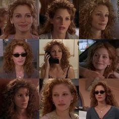 My Best Friends Wedding Julia Roberts, Julia Roberts Curly Hair Bangs, Julia Roberts Best Friends Wedding, Julia Robert’s Curly Hair, Pretty Woman Julia Roberts Hair, Julia Roberts Curls, Julia Roberts Natural Hair, Julia Roberts Hair Tutorial, Curly Hair Julia Roberts