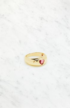 Make a bold statement with LA Hearts' Chunky Stone Ring. Featuring a heart-shaped pink stone set on a sleek gold band, this ring adds a touch of romance and sophistication to any ensemble. Perfect for adding a pop of color and elegance to your look, it's sure to become a standout piece in your jewelry collection.


	Pink heart stone
	Gold band
	Size 6 Chunky Ring, Heart Stone, Stone Gold, Stone Heart, Pink Stone, Heart Jewelry, Gold Band, Women Accessories Jewelry, Stone Ring