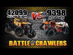 an image of two atvs with the words battle of crawlers