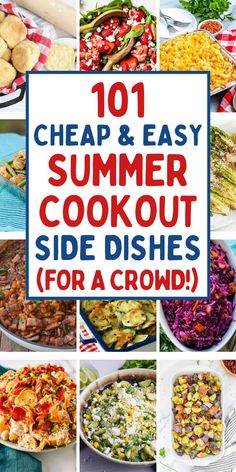 picnic side dishes for a crowd Easy Cookout Food Side Dishes, Easy Side Dishes For Cookout, Dishes For Cookout, Sides For Grilling, Comfort Foods Easy, Side Dishes For Cookout, Easy Side Dishes For Bbq, Side Dishes Summer, Easy Cookout Food